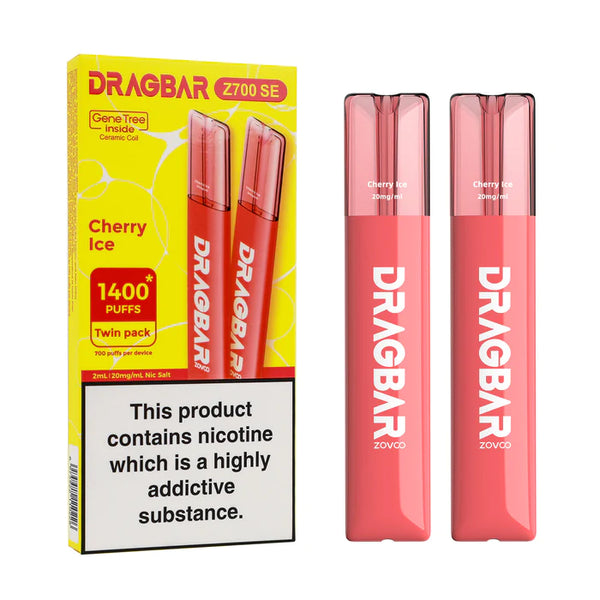 Dragbar Z700 SE Disposable Vape By ZoVoo (pack of 2) UK