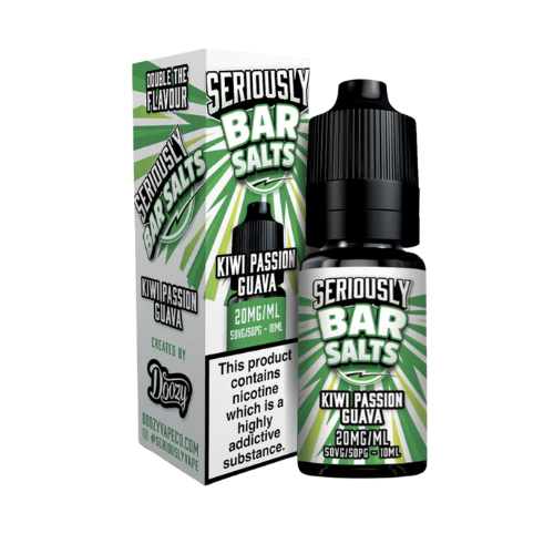 Kiwi Passion Guava Nic Salt By Seriously Bar Salts