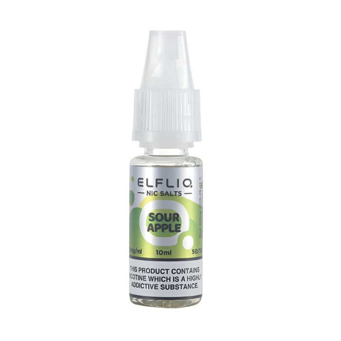 Sour Apple Elfliq Nic Salt by Elfbar