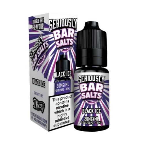 Black Ice Nic Salt By Seriously Bar Salts