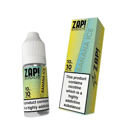 Banana Ice Nic Salt By Zap! Bar Salts UK