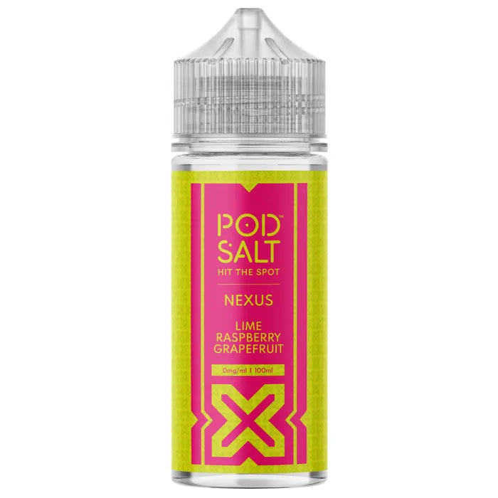 Nexus Lime Raspberry Grapefruit 100ml By Pod Salt UK