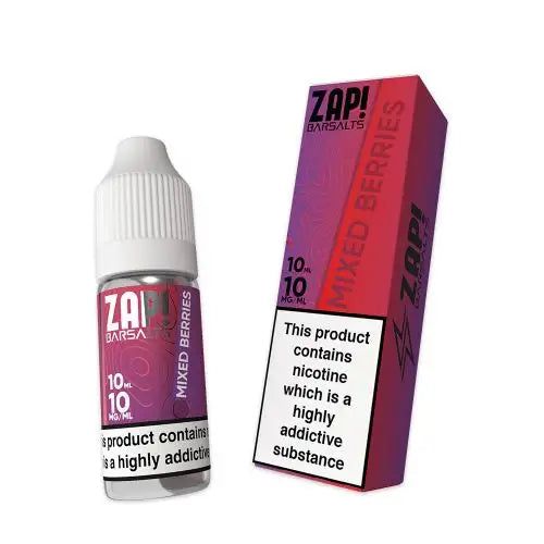 Mixed Berries Nic Salt By Zap! Bar Salts UK