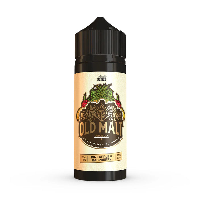 Pineapple & Raspberry 100ml Shortfill By Old Malt UK