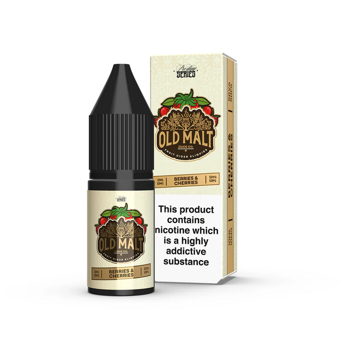 Berries & Cherries Nic Salt By Old Malt Salts UK