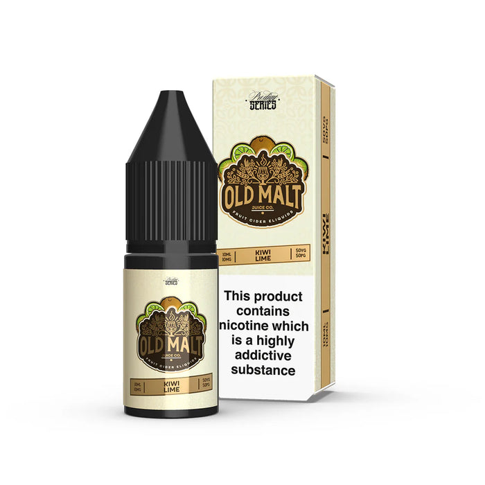 Kiwi Lime Nic Salt By Old Malt Salts UK