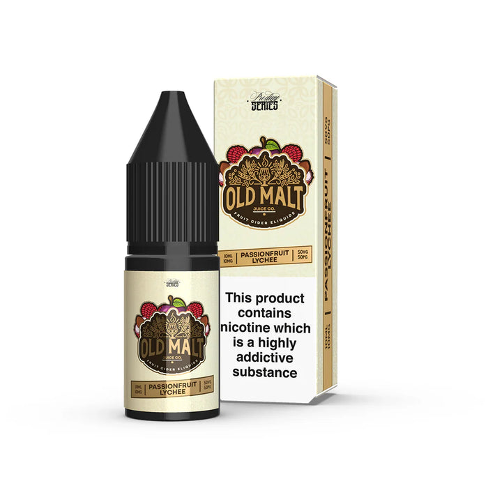 Passionfruit Lychee Nic Salt By Old Malt Salts UK