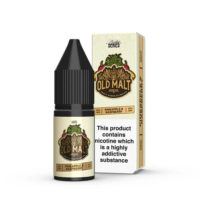Pineapple & Raspberry Nic Salt By Old Malt Salts UK