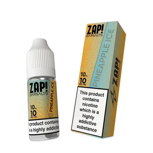 Pineapple Ice Nic Salt By Zap! Bar Salts UK