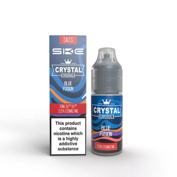Crystal Blue Fusion Nic Salt By SKE UK