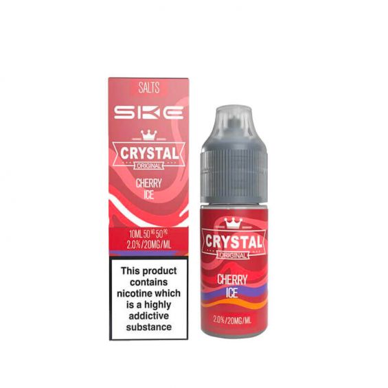 Crystal Cherry Ice Nic Salt By SKE UK