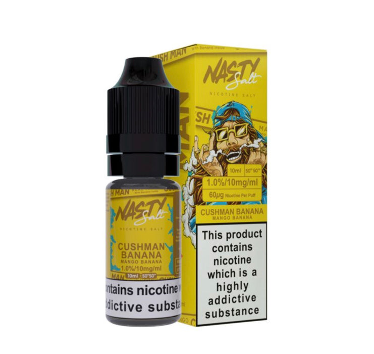 Banana Cushman nasty nic salt UK