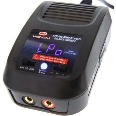 AC Sport Balance Charger for LiPo and NiMH Model Batteries Charger By Vemon