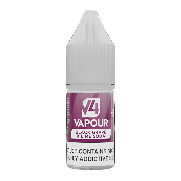 Black Grape & Lime Soda By V4 Vapour UK