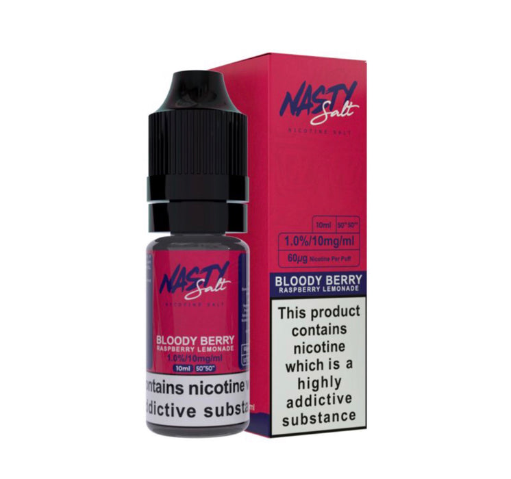 Bloody berry nasty nic salt UK