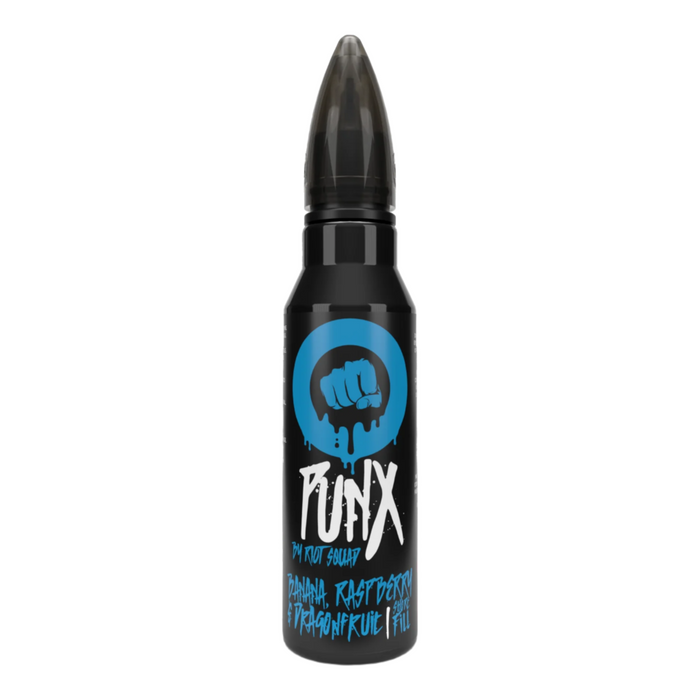 Banana, Raspberry & Dragonfruit 50ml By Riot Squad PUNX UK