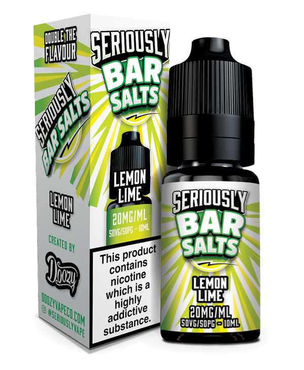 Lemon Lime Nic Salt By Seriously Bar Salts UK