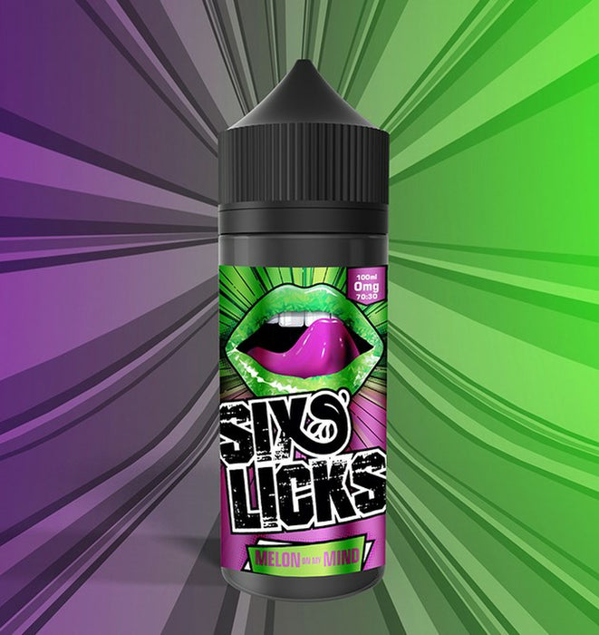 Melon On My Mind (Six Licks) 100ml 0mg