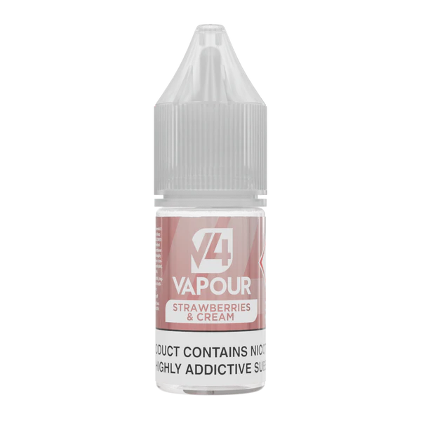 Strawberries & Cream By V4 Vapour UK