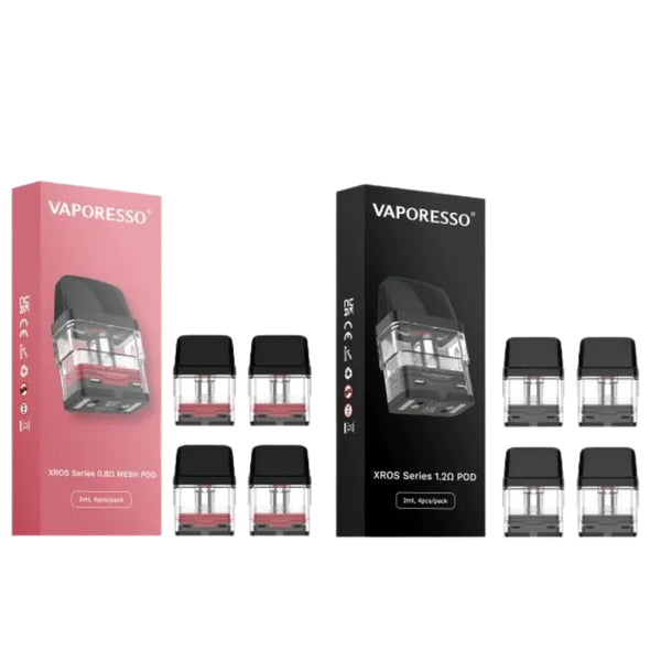 XROS Replacement Pods By Vaporesso (pack of 4) UK