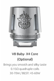 TFV8 Baby & Big Baby Replacement Coils By Smok