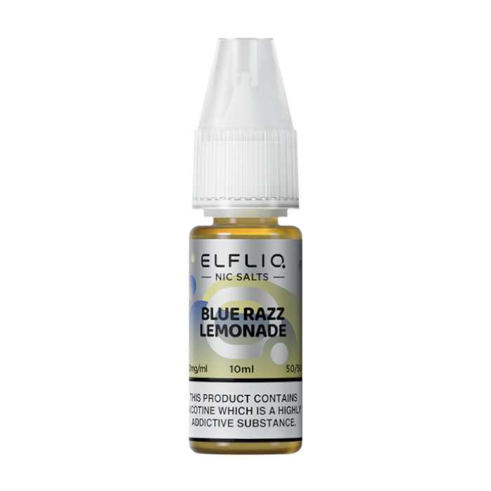 Blue Razz Lemonade Elfliq Nic Salt by Elfbar UK