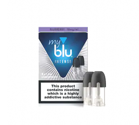 Blueberry INTENSE E-Liquid Pods By Blu