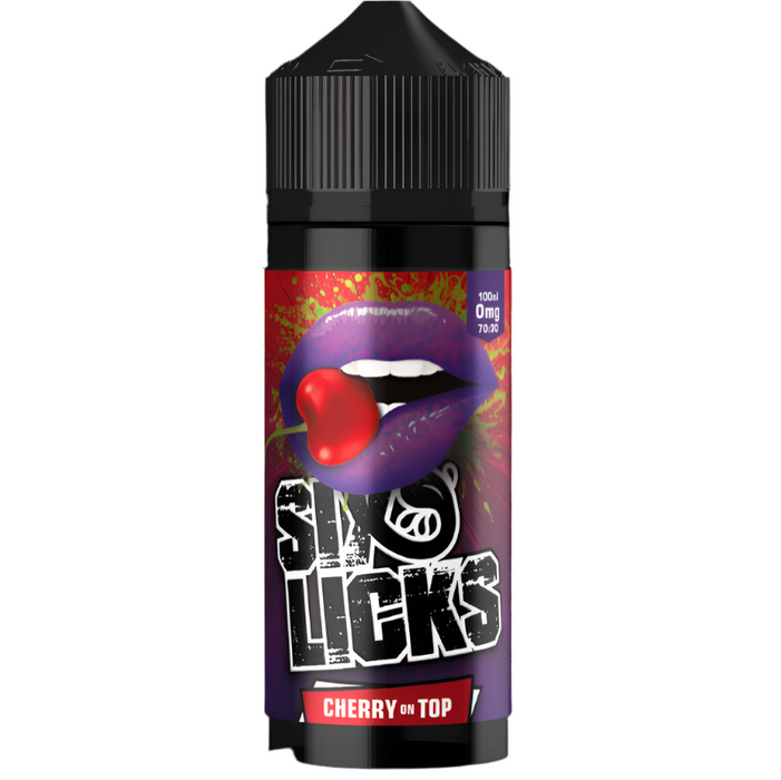 Cherry On Top 100ml By Six Licks UK