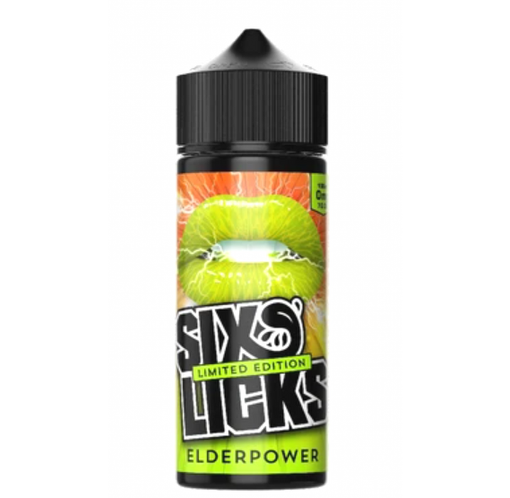 Elderpower 100ml By Six Licks short fill UK