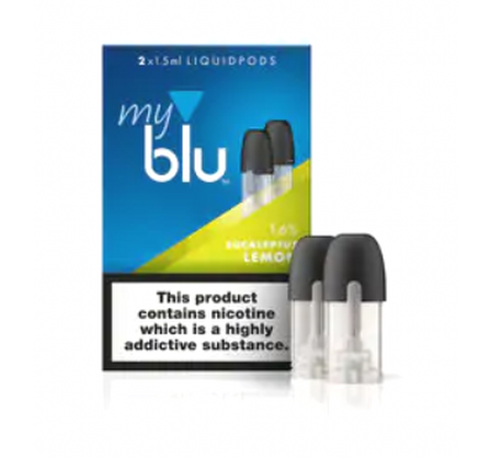 Eucalyptus Lemon E-Liquid Pods By Blu