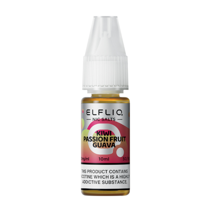 Kiwi Passion Fruit Guava Elfliq Nic Salt by Elfbar UK