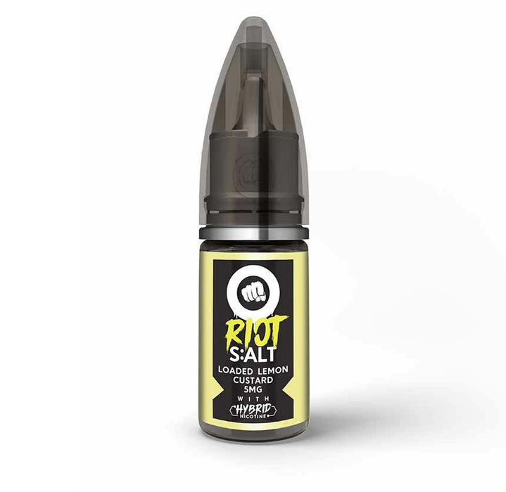 Loaded Lemon Custard Nic Salt By Riot Squad (RS-ALT) UK