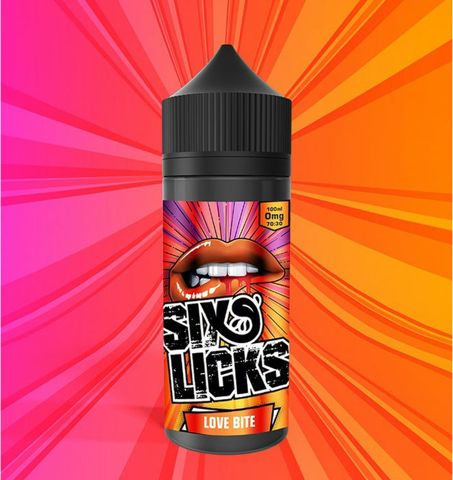 Love Bite (Six Licks) 100ml 0mg