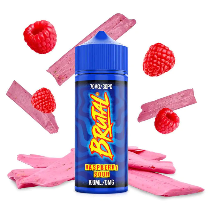 Brutal Raspberry Sour 100ml By Just Juice UK