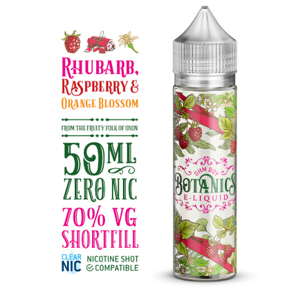 Rhubarb Raspberry And Orange Blossom 50ml OHM BOY Volume II/Botanics