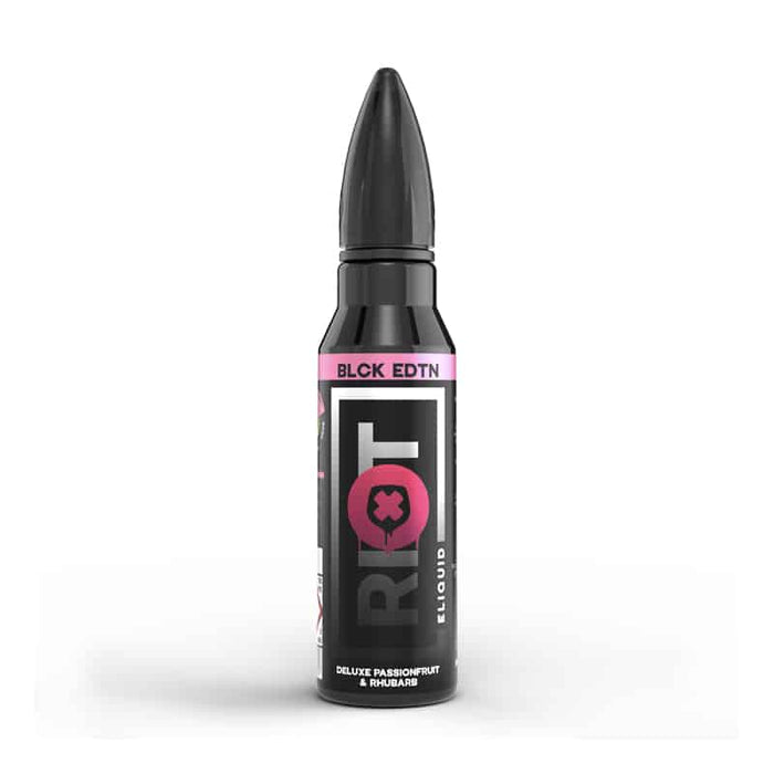 Riot Squad BLCK EDTN Deluxe Passionfruit & Rhubarb 50ml UK