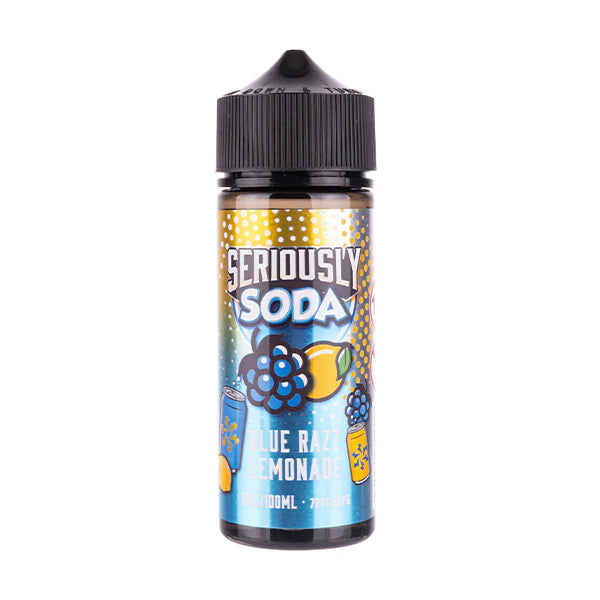 Blue Razz Lemonade 100ml By Seriously Soda UK