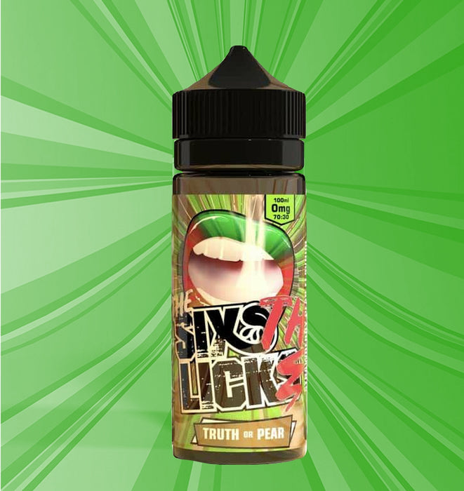 Truth Or Pear (Six Licks) 100ml 0mg