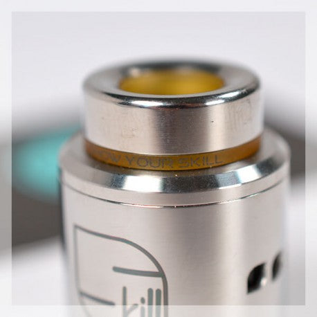 Skill Stainless Steel RDA By Vapers MD & Twisted Messes