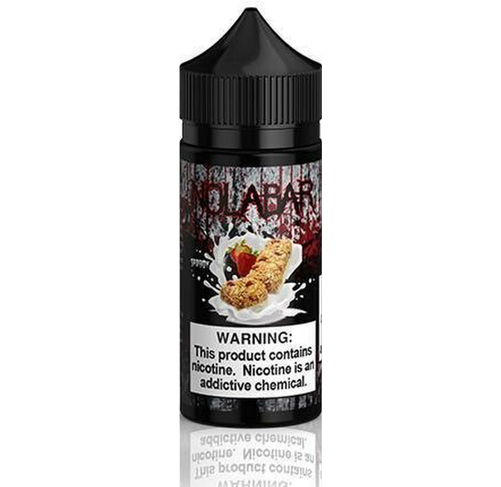 Strawnola - Nola Bar 100ml By Sadboy short fill UK