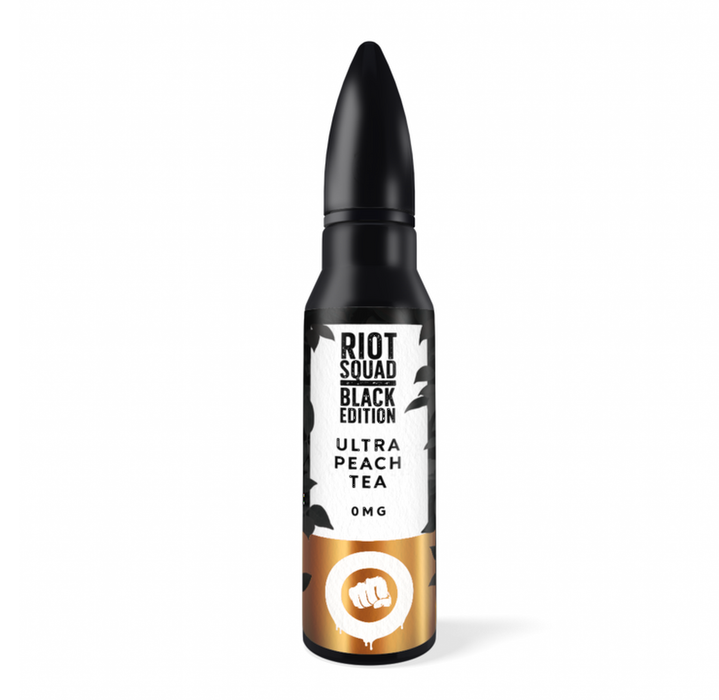 Ultra Peach Tea 50ml Black Edition By Riot Squad UK