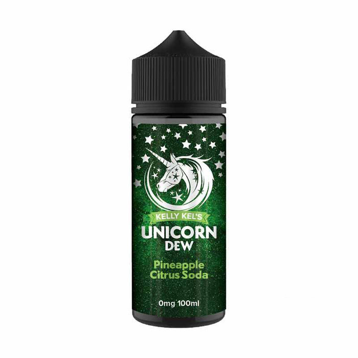 Kelly Kel's Unicorn Dew - Pineapple Citrus Soda 100ml By Future Juice UK
