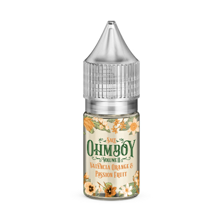 Valencia Orange Passion Fruit Nic Salt By OHM BOY Vol II