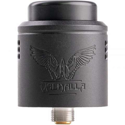 Valhalla V2 Micro 25mm RDA By Vaperz Cloud UK Matte Black