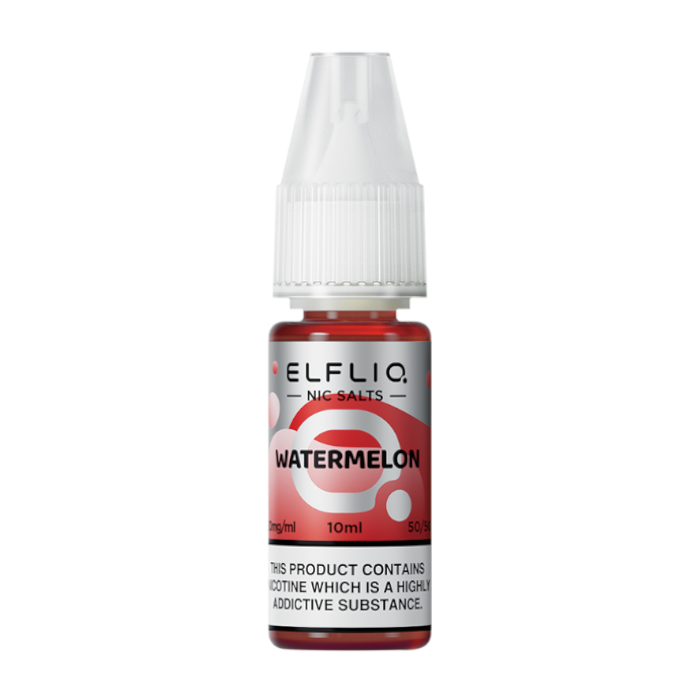 Watermelon Elfliq Nic Salt by Elfbar UK