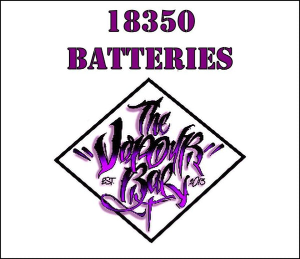 18350 Batteries Sold in the UK by The Vapour Bar.