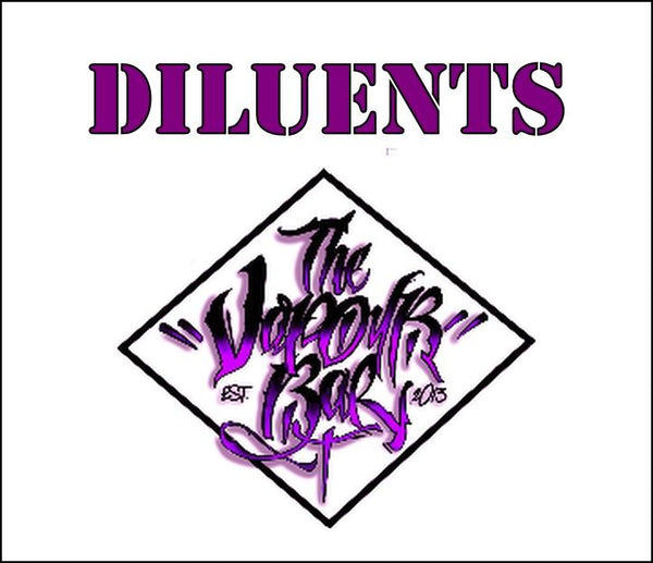 Diluents for your mixing needs .. Sold in the UK by The Vapour Bar UK 