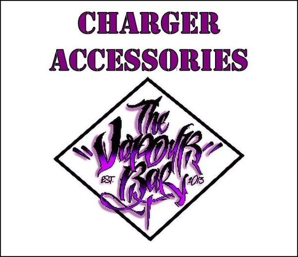  Charging Accessories Sold in the UK by The Vapour Bar.