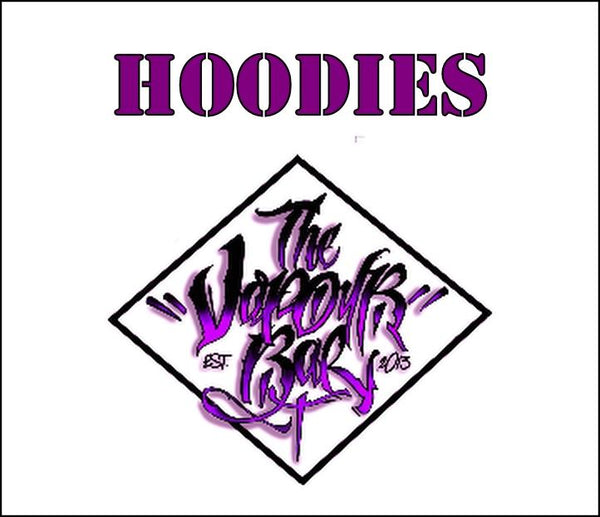 Hoodies Sold in the UK by The Vapour Bar.