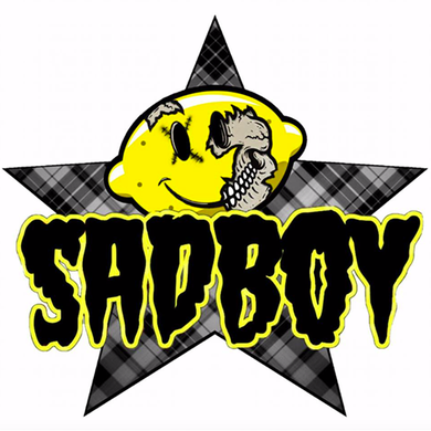 Sadboy 100ml Bottles Sold in the UK by The Vapour Bar.
